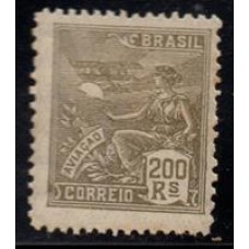 Vovo - Nº 255 -  Filigrana EU Brasil regular - sem carimbo