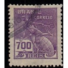 Vovo - Nº 260 -  Filigrana EU Brasil regular - carimbado