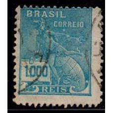 Vovo - Nº 261 -  Filigrana EU Brasil regular - carimbado