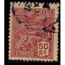 Vovo - Nº 263 -  Filigrana EU Brasil Acróstico - carimbado