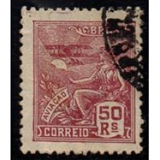 Vovo - Nº 268 -  Filigrana EU Brasil Acróstico - carimbado