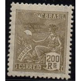 Vovo - Nº 270 -  Filigrana EU Brasil Acróstico - sem carimbo