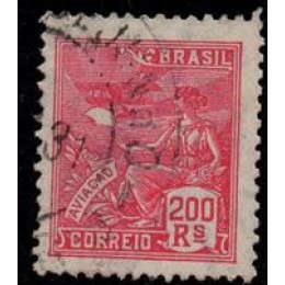 Vovo - Nº 281 - Filigrana Cruzeiro - Carimbado Vovo - Nº 281 - Filigrana Cruzeiro - Carimbado