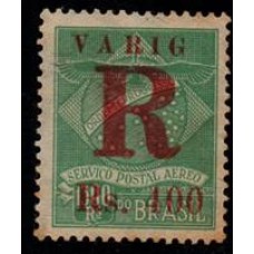 Varig - V04 - sobrecarga Vermelha - Sem Carimbo