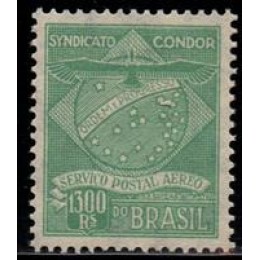 K-04 - Condor e Bandeira Estilizados - verde - sem carimbo K-04 - Condor e Bandeira Estilizados - verde - sem carimbo