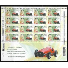 C-2345V - Ano 2000 - Folha Completa Com Vinheta - Chico Landi - Novo
