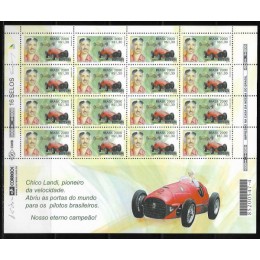 C-2345V - Ano 2000 - Folha Completa Com Vinheta - Chico Landi - Novo C-2345V - Ano 2000 - Folha Completa Com Vinheta - Chico Landi - Novo