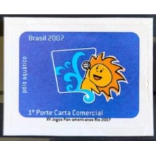 C 2671 - XV Jogos Pan-Americanos Rio 2007 (Polo Aquático) - Ano 2007 - Novo 
