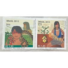C-3225/3226 (PAR) - Upaep 2012 - Mitos e Lendas: Guaraná e Mandioca - Ano 2012