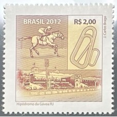 C-3243 - Espaços para Atividades Desportivas / Hipódromo da Gávea - RJ - Facial R$ 2,00 - Ano 2012
