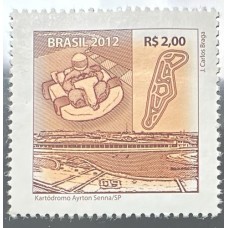 C-3244 - Espaços para Atividades Desportivas - Kartódromo Ayrton Senna/SP - Facial R$ 2,00 - Ano 2012