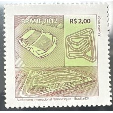 C-3246- Espaços para Atividades Desportivas - Autódromo Intern. Nelson Piquet/DF - Facial R$ 2,00 - Ano 2012