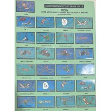 C-3510/3534 (Selos Destacados da Folha) Jogos Olimpicos e Paralimpicos -Rio 2016 - Ano 2015 - Novo
