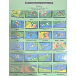 C-3539/3568 (Selos Destacados da Folha) Modalidades Olimpicas - Rio 2016 - Ano 2015