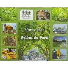 C-3571/3578 (Selos Destacados do Bloco B 189) Maravilhas de Bélem do Pará - Ano 2015 - Novo