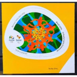 C-3610 - Nossos Selos - Rio 2016 /Olimpiadas - Novo