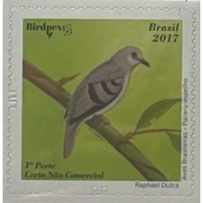 C-3694 - Aves Brasileiras - Ano 2017 - Autoadesivo - Sem Carimbo