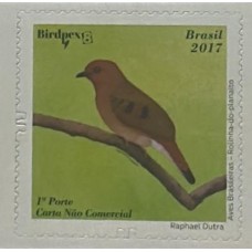 C-3695 - Aves Brasileiras - Ano 2017 - Autoadesivo - Sem Carimbo