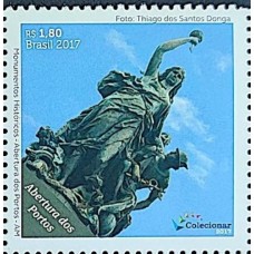 C-3703 - Monumentos Historicos Brasileiros - Ano 2017 - Sem Carimbo