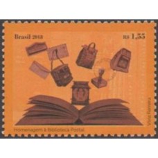 C-3753 - Homenagem à Biblioteca Postal - Ano 2018 - Novo