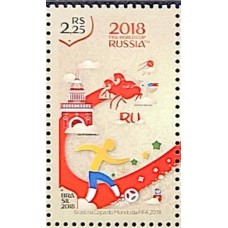 C-3755 - Brasil na Copa do Mundo da Fifa/ Rússia - Ano 2018 - Novo