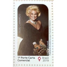 C -3846 - Mulheres Brasileiras que Fizeram História ( Hebe Camargo ) - Ano 2019 - Novo