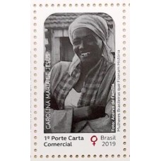 C -3851 - Mulheres Brasileiras que Fizeram História ( Carolina Maria de Jesus ) - Ano 2019 - Novo