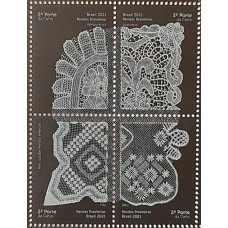 C -3989/3992 (Quadra) - Rendas Brasileiras - Ano 2021 - Novo
