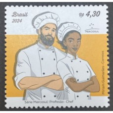 C-4154 - Série Mercosul: Profissão – Chef - 2024 - Novo