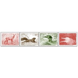 C -4200/4203 (Conjunto) - Animais Brasileiros - Ano 2026 - Novo