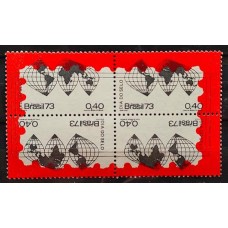 C -795 (Quadra) - Dia do Selo - Mapa - Ano 1973
