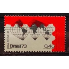 C -795B - Dia do Selo - Mapa - Ano 1973