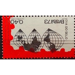 C -795C - Dia do Selo - Mapa - Ano 1973