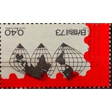 C -795D - Dia do Selo - Mapa - Ano 1973