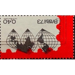 C -795D - Dia do Selo - Mapa - Ano 1973