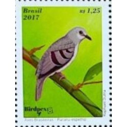 C-3691 - Aves Brasileiras - Ano 2017 - Sem Carimbo