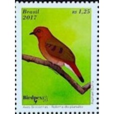 C-3692 - Aves Brasileiras - Ano 2017 - Sem Carimbo