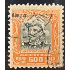 Oficiais O19 - Oficiais - 500 Réis - Hermes da Fonseca - Carimbado