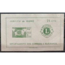 Bloco B 21 - Ano 1967 - Jubileu de Ouro - Novo