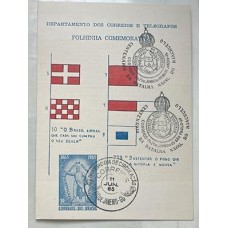 F O 19 - Centenário da Batalha Naval do Riachuelo - Ano 1965 - Com Carimbo F O 19 - Centenário da Batalha Naval do Riachuelo - Ano 1965 - Com Carimbo