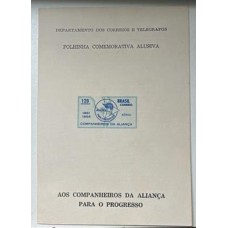 F O 25 - Homenagem aos Companheiros da "Aliança"para o Progresso - Ano 1966