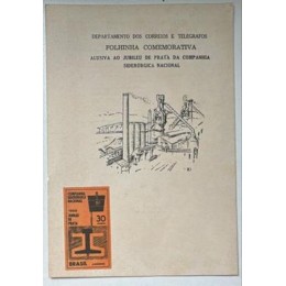 F O 26 - Jubileu de Prata da Companhia Siderúrgica Nacional - Ano 1966