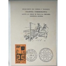 F O 26 - Jubileu de Prata da Companhia Siderúrgica Nacional - Ano 1966 - Com Carimbo